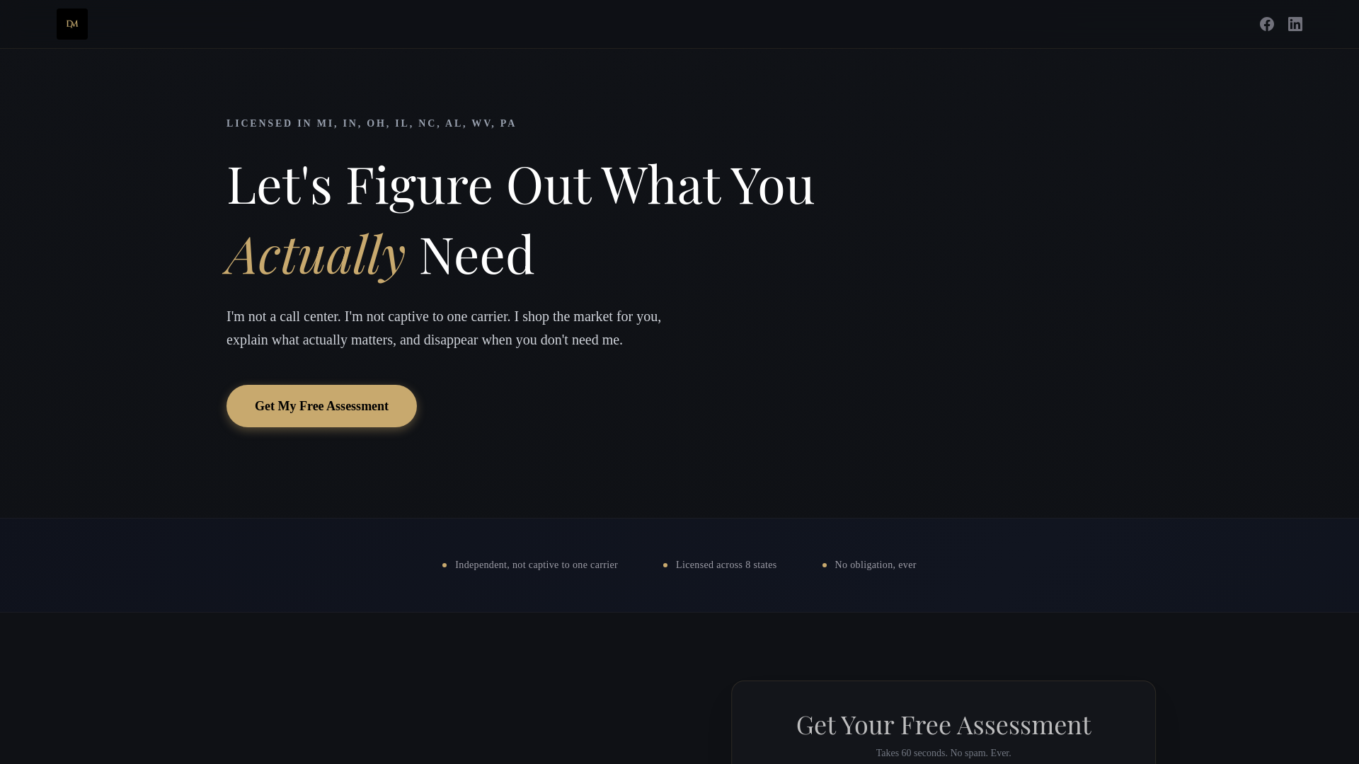 website screenshot of https://dustin-life.pages.dev/