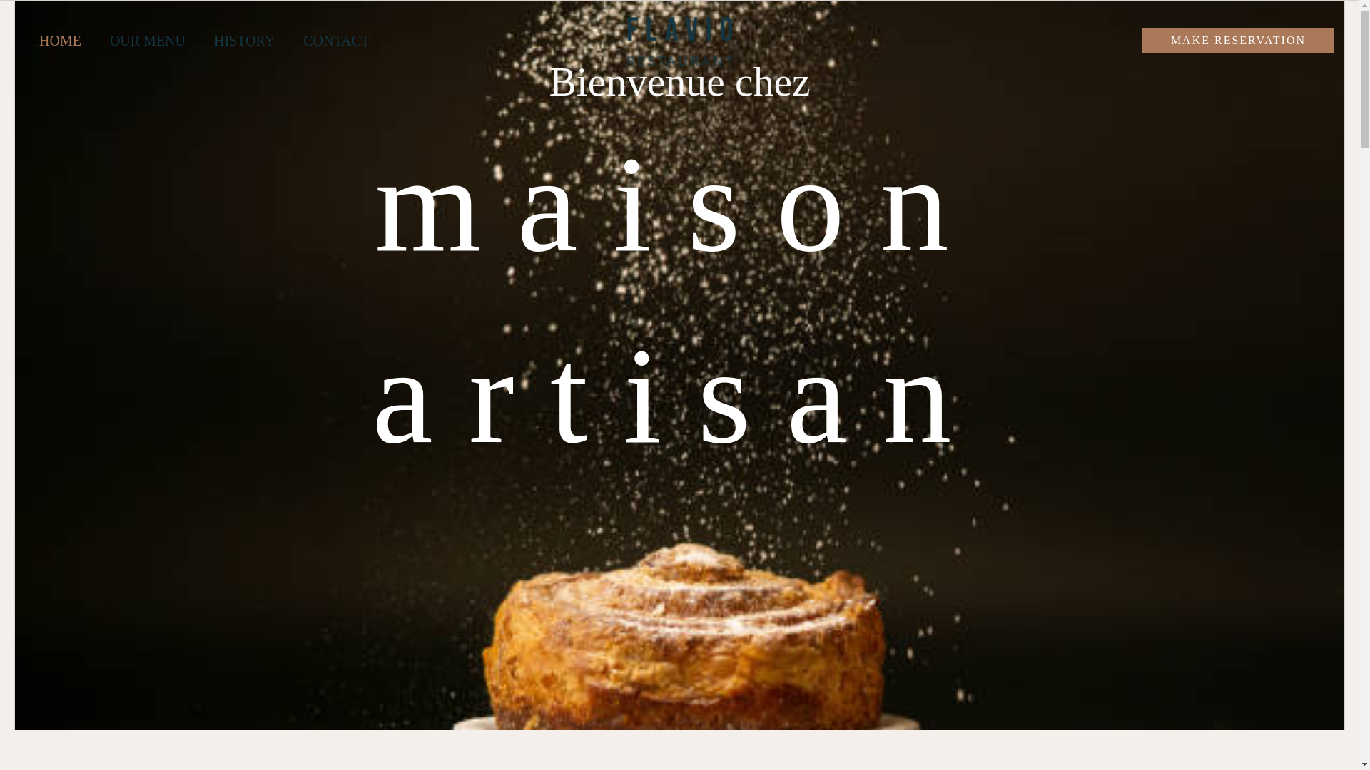 website screenshot of https://maisonlartisan.fr/