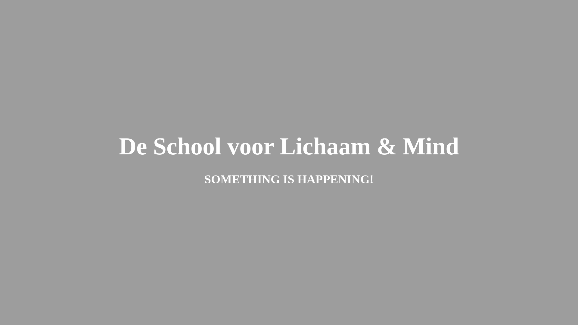 website screenshot of https://deschoolvoorlichaamenmind.nl/