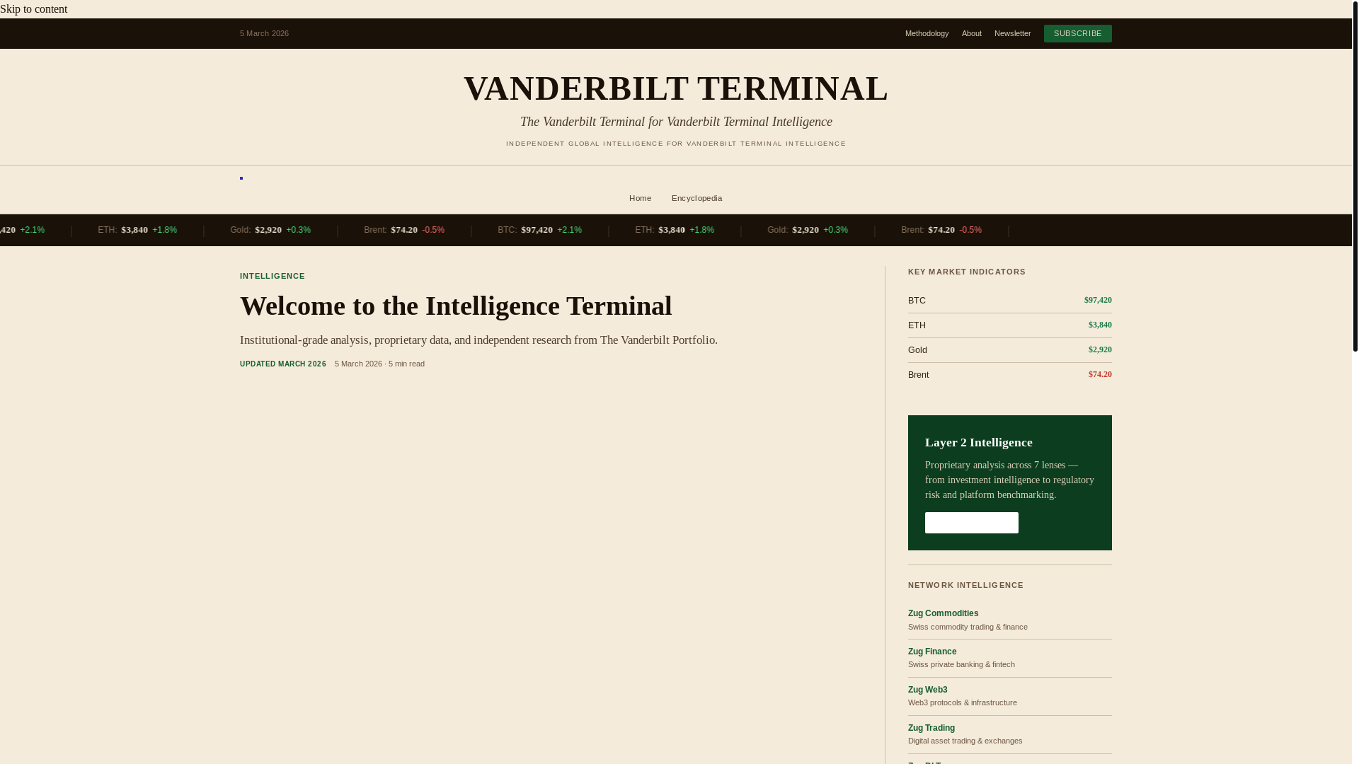 website screenshot of https://vanderbiltterminal.com/