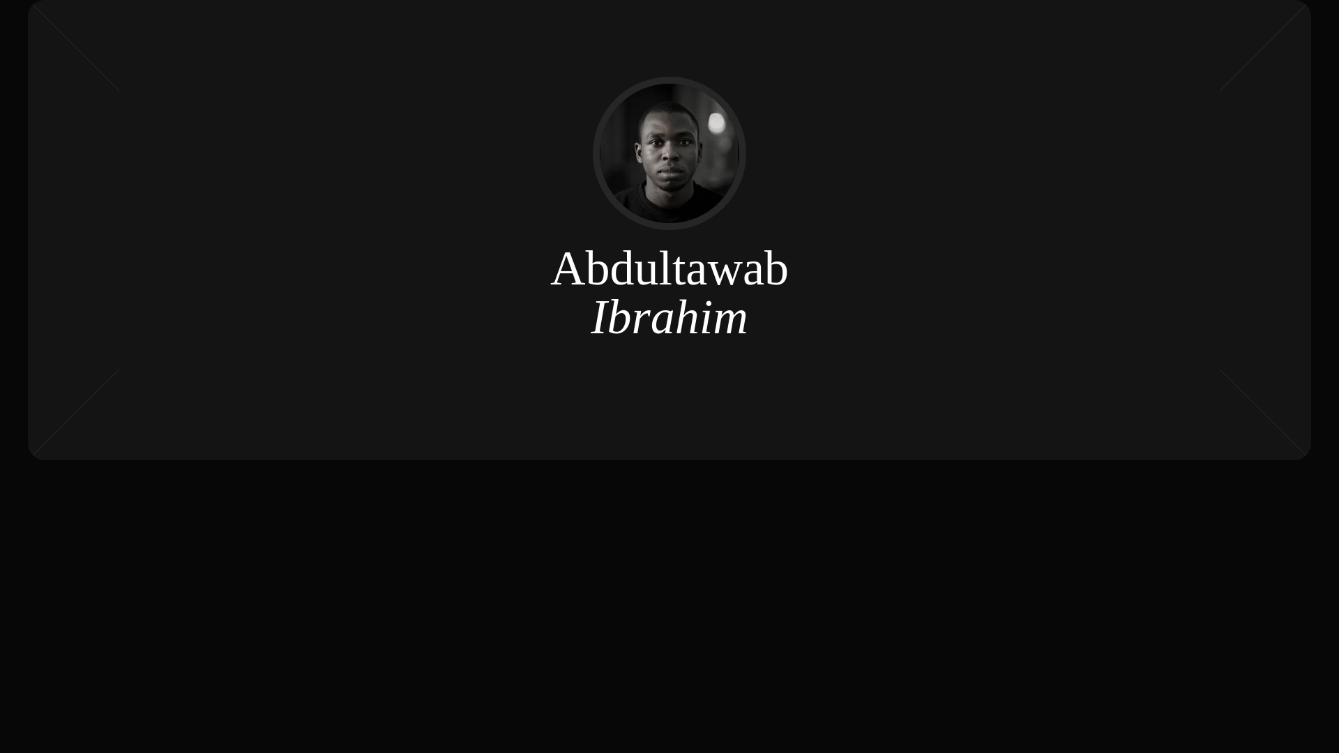 website screenshot of https://abdultawab.space/