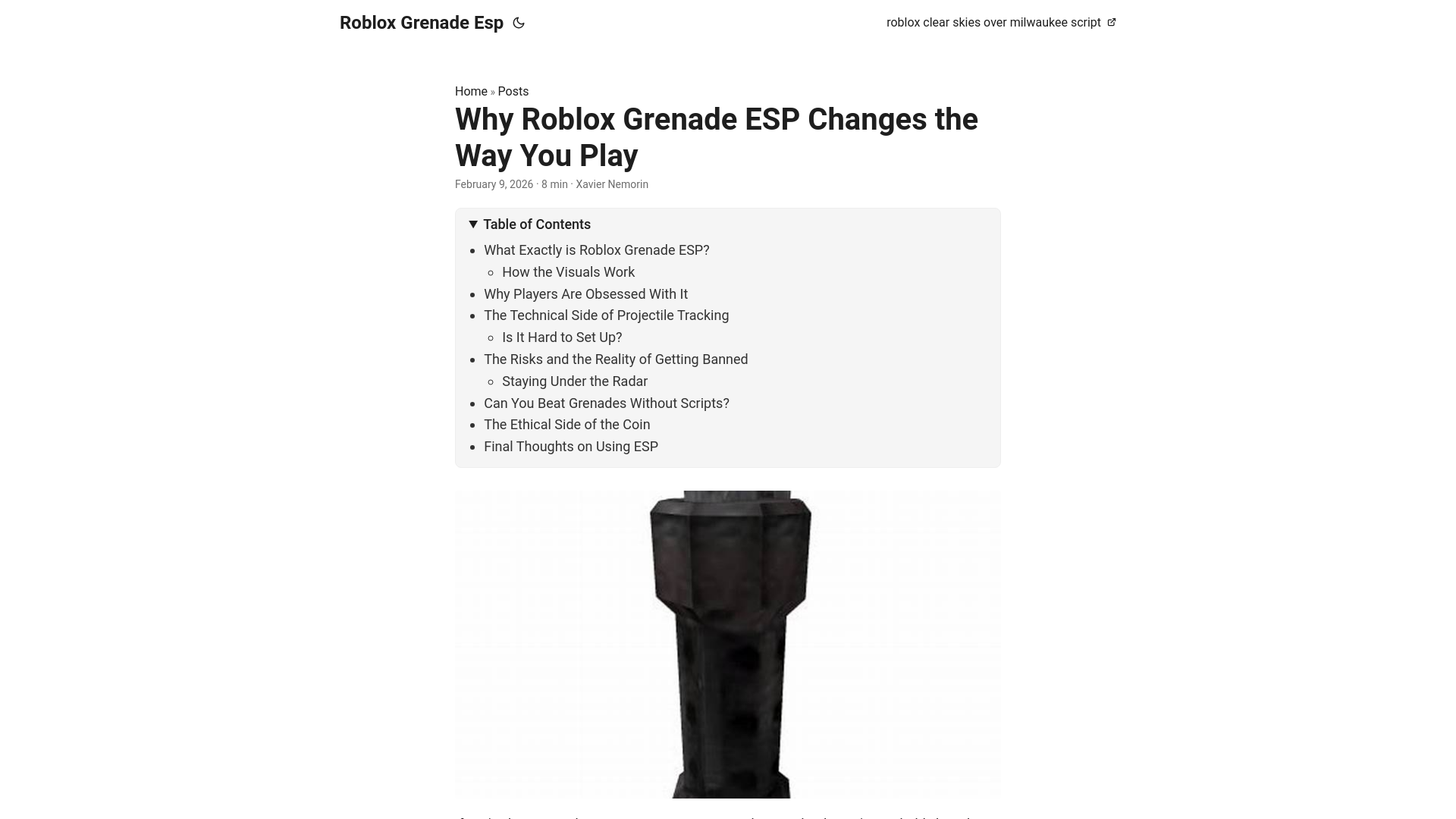 website screenshot of https://roblox-grenade-esp.pages.dev/