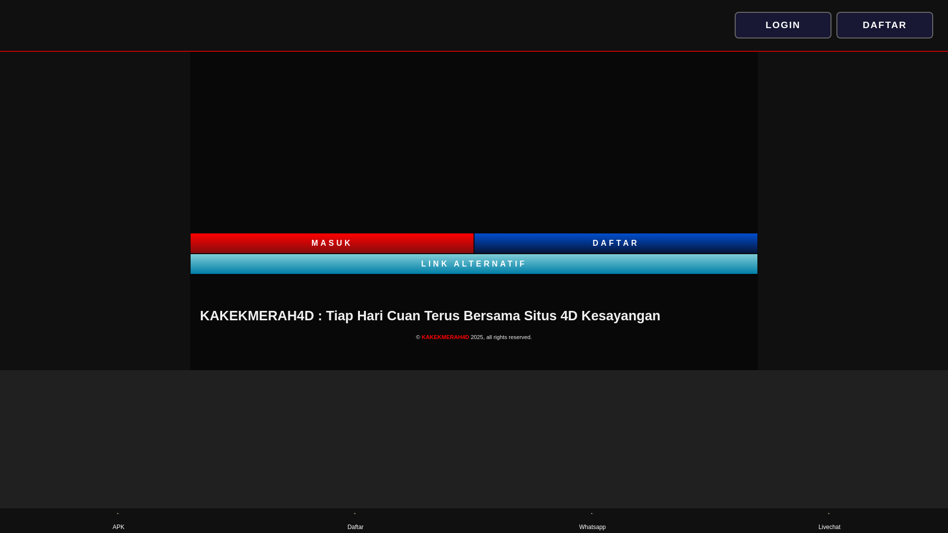 website screenshot of https://kakekmerah4dms3.pages.dev/