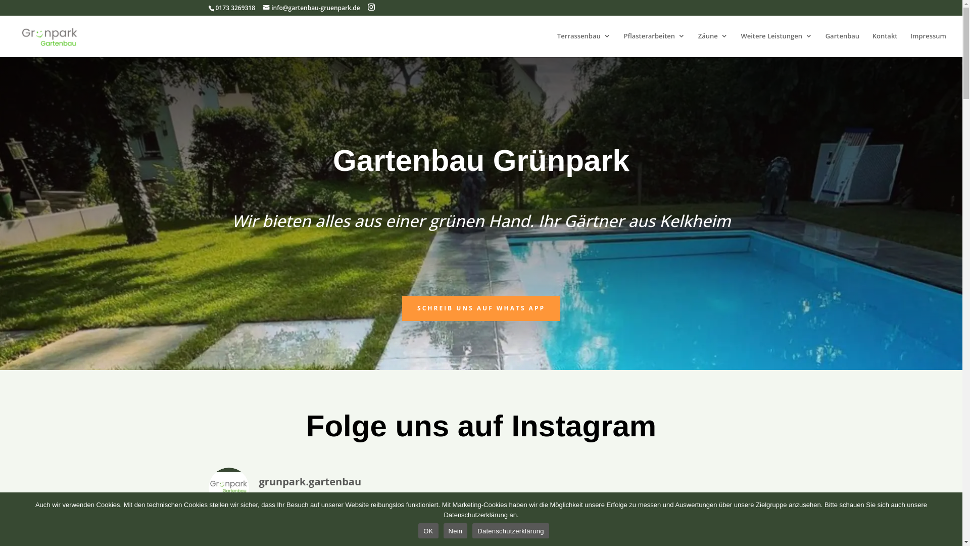 website screenshot of https://xn--gartenbau-grnpark-e3b.de/