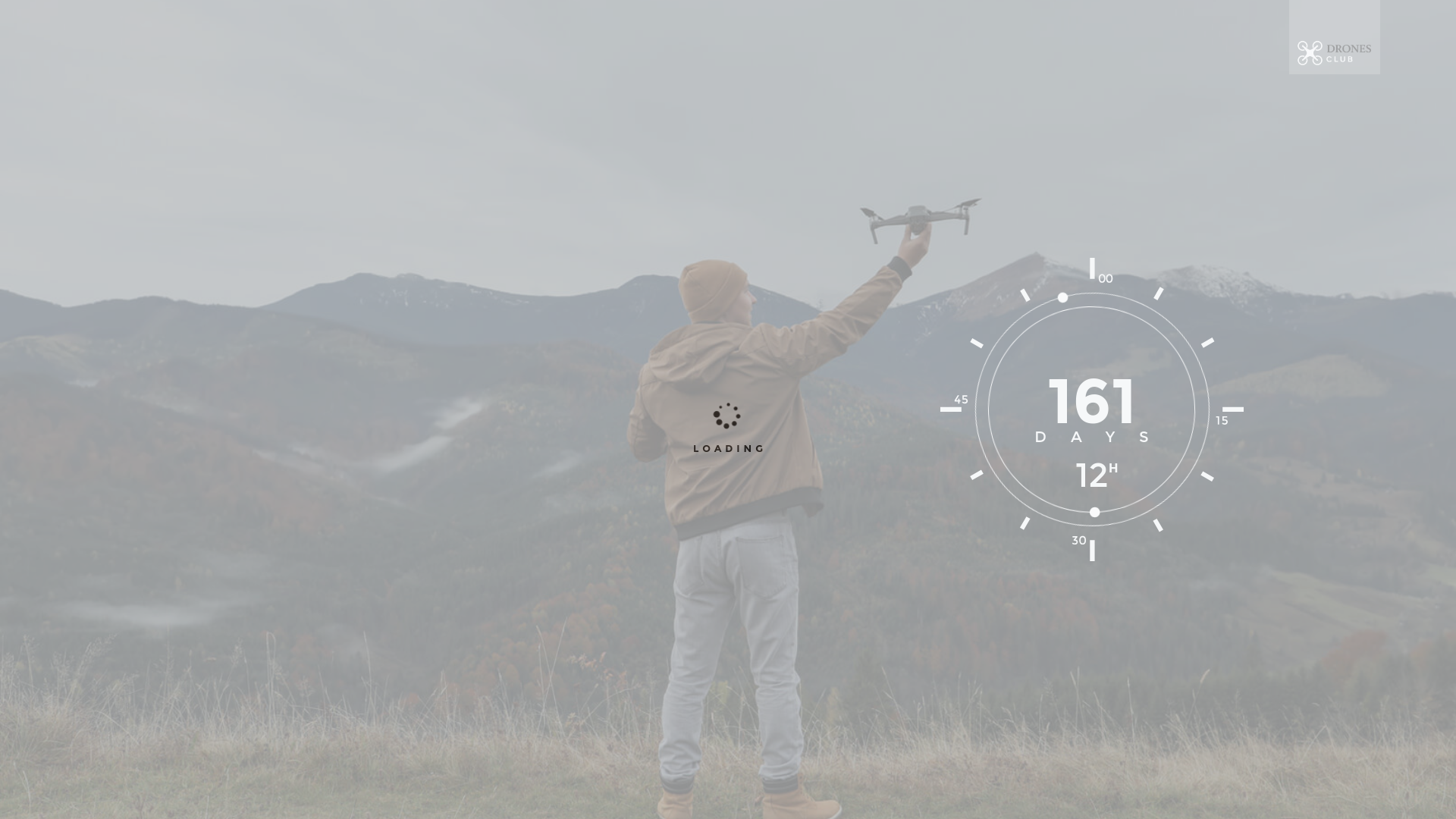 website screenshot of https://drones-club-comming-soon.pages.dev/