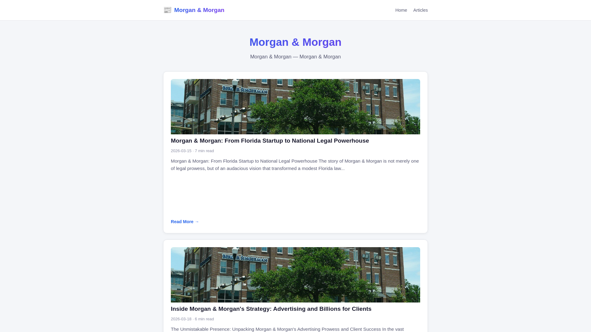 website screenshot of https://morgan-morgan.pages.dev/