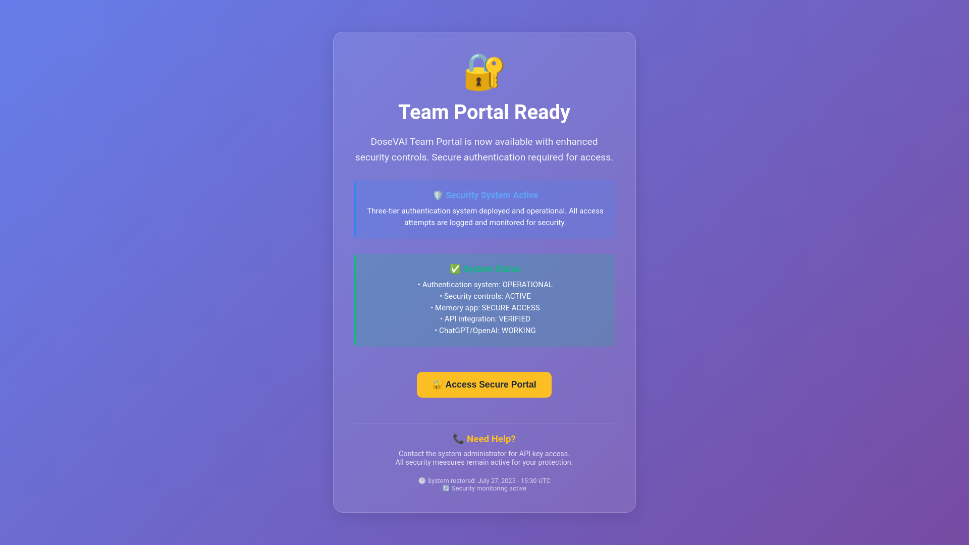 website screenshot of https://dosevai-main.pages.dev/