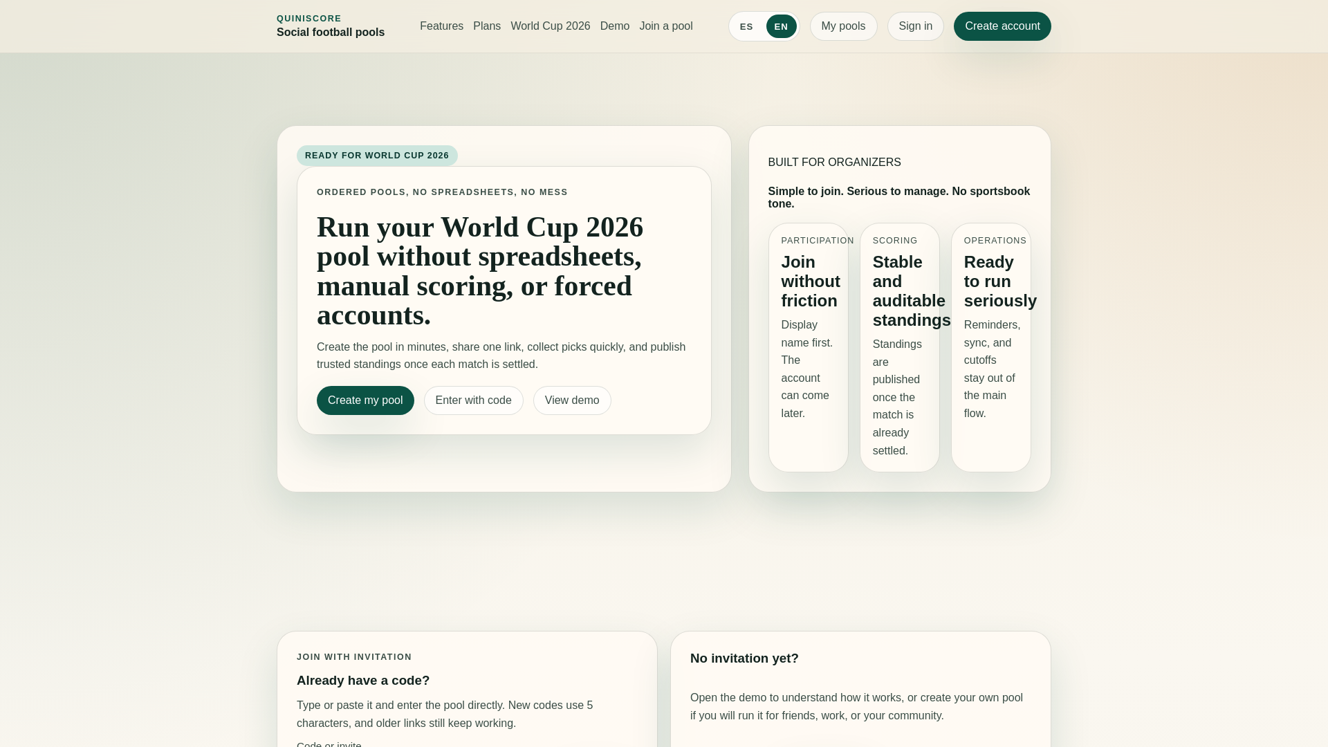 website screenshot of https://zonaquiniela.com/