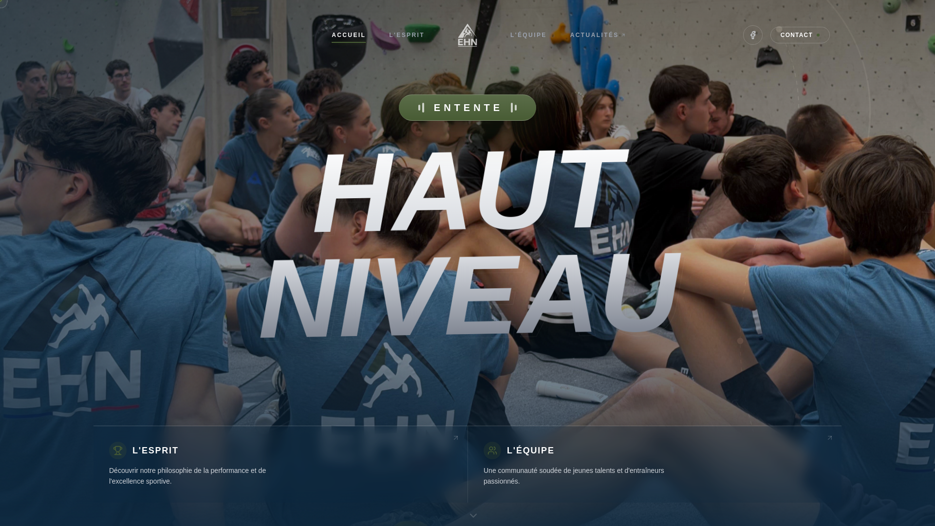 website screenshot of https://ehn-bloc.fr/