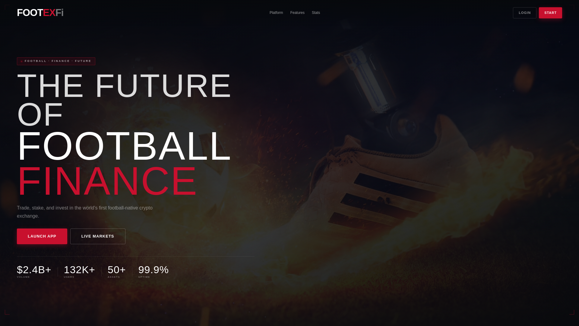 website screenshot of https://footexfi.com