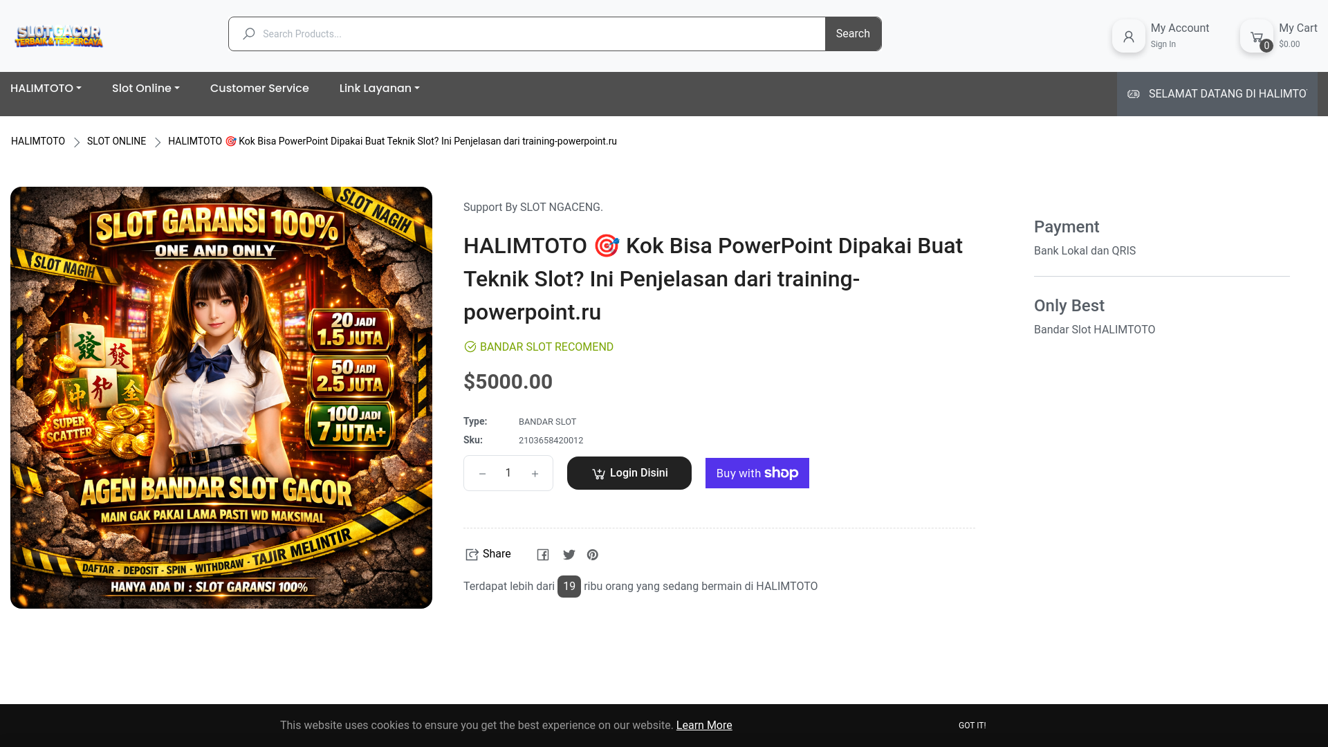website screenshot of https://training-powerpoint-halimtoto.pages.dev/