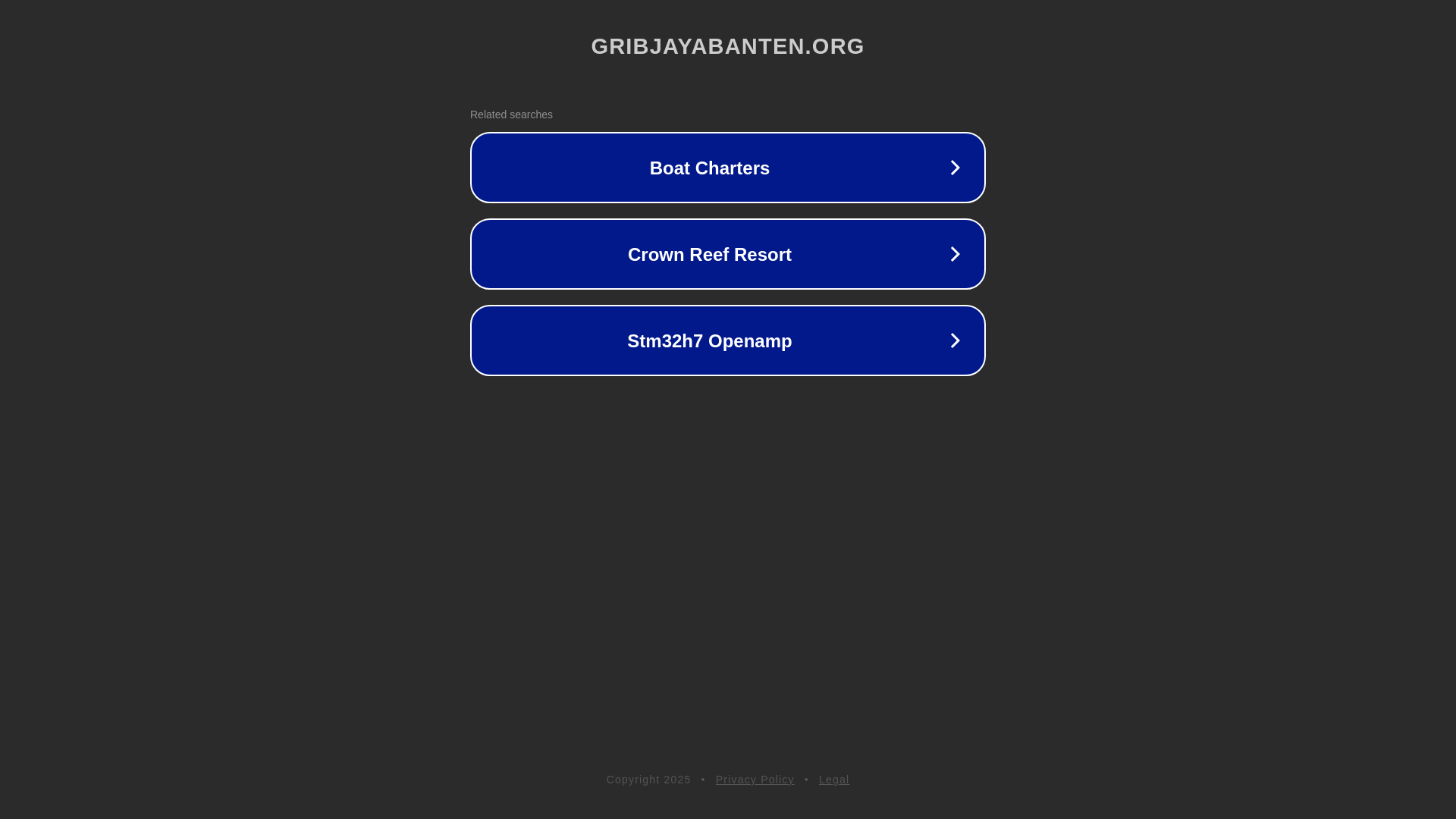 website screenshot of https://gribjayabanten.org/