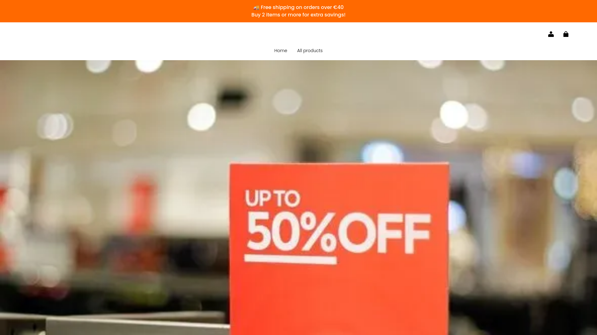 website screenshot of https://privesale.shop/