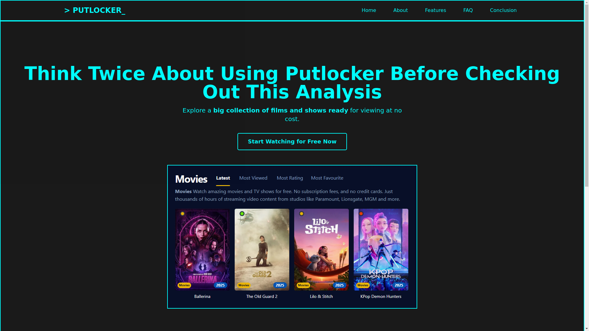 website screenshot of https://putlocker-babn.pages.dev/