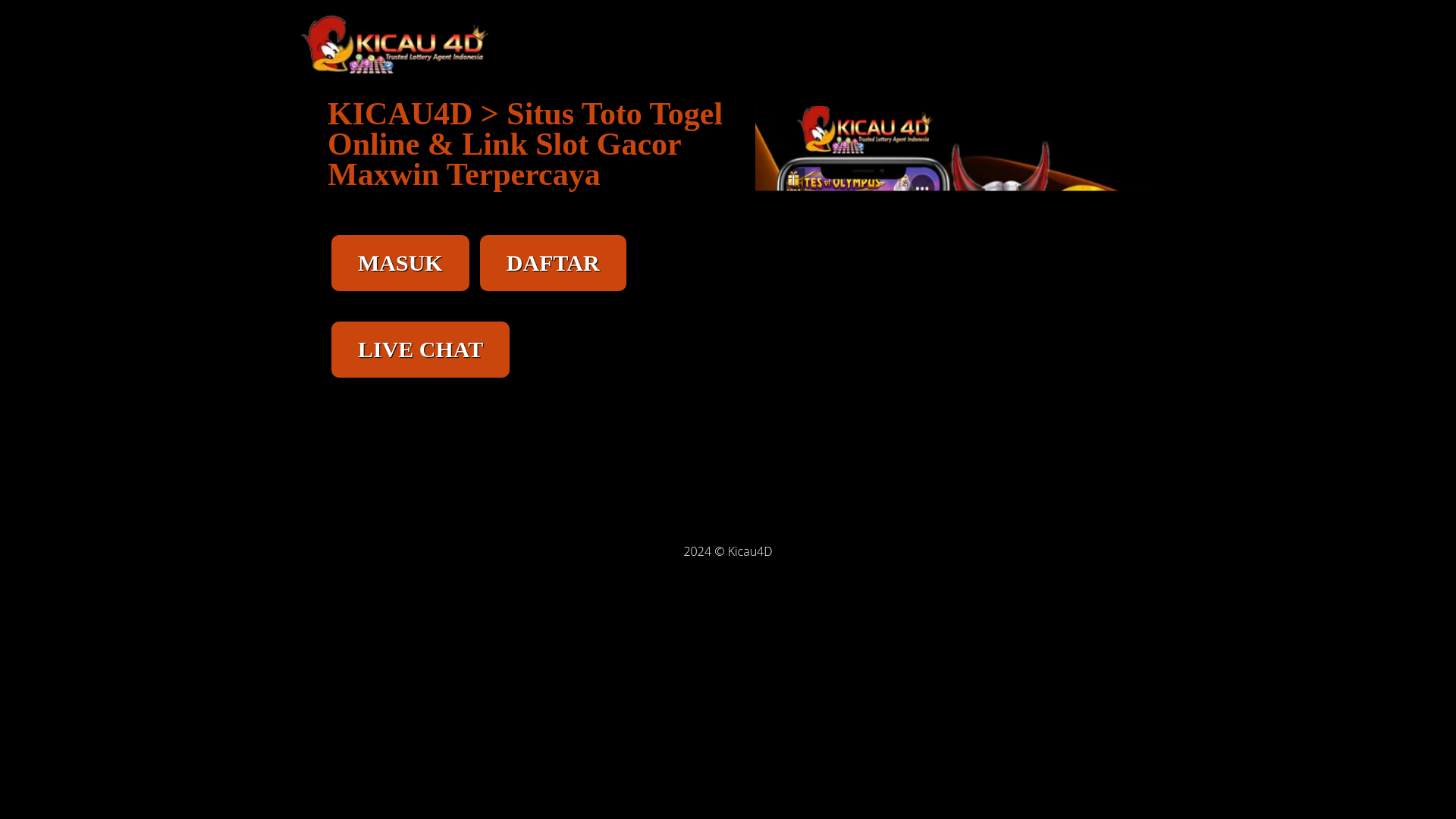 website screenshot of https://burungkicaugacor.pages.dev/