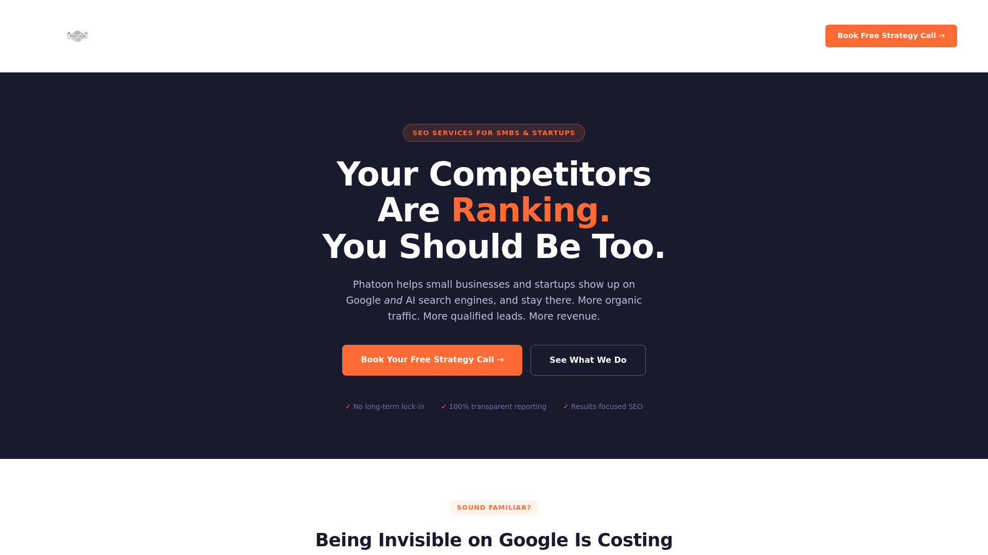 website screenshot of https://consultphatoon.com/
