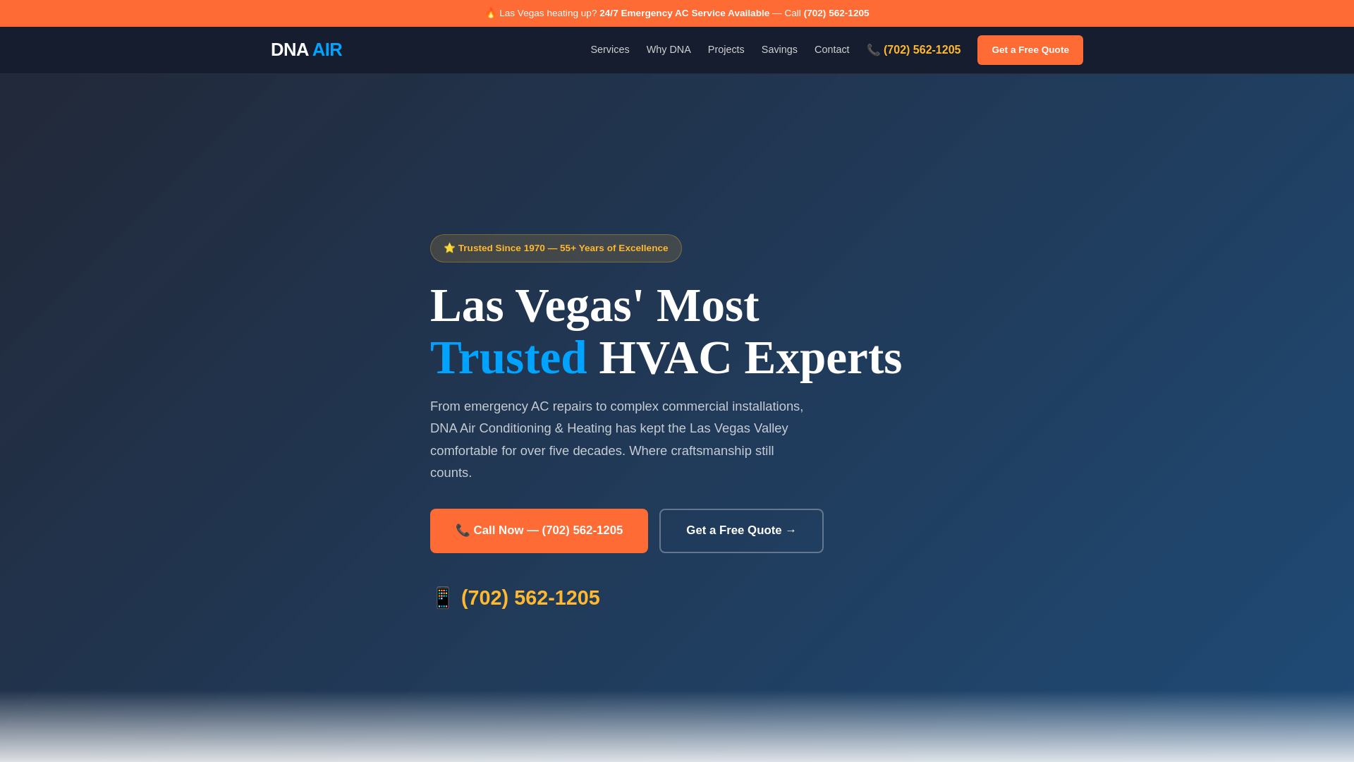 website screenshot of https://hvacdna-preview.pages.dev/