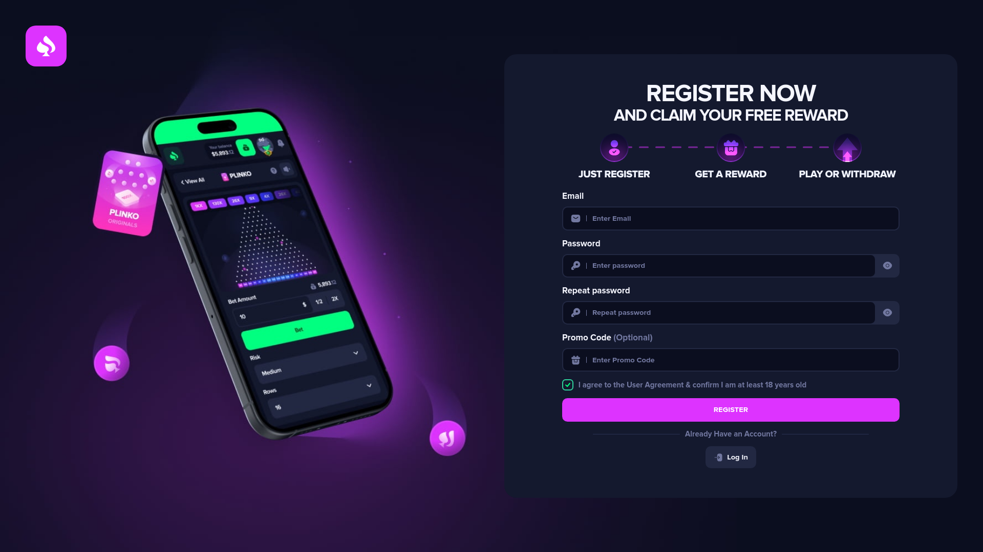 website screenshot of https://gatcas.com
