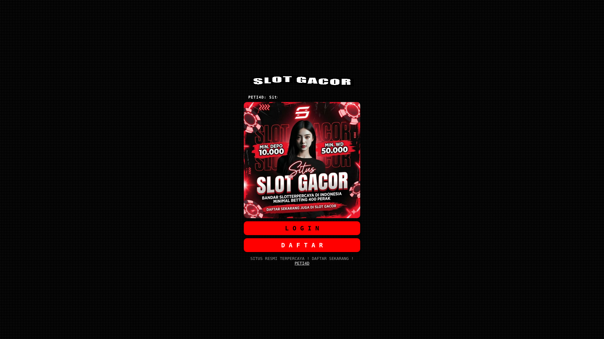 website screenshot of https://petimantep.pages.dev/