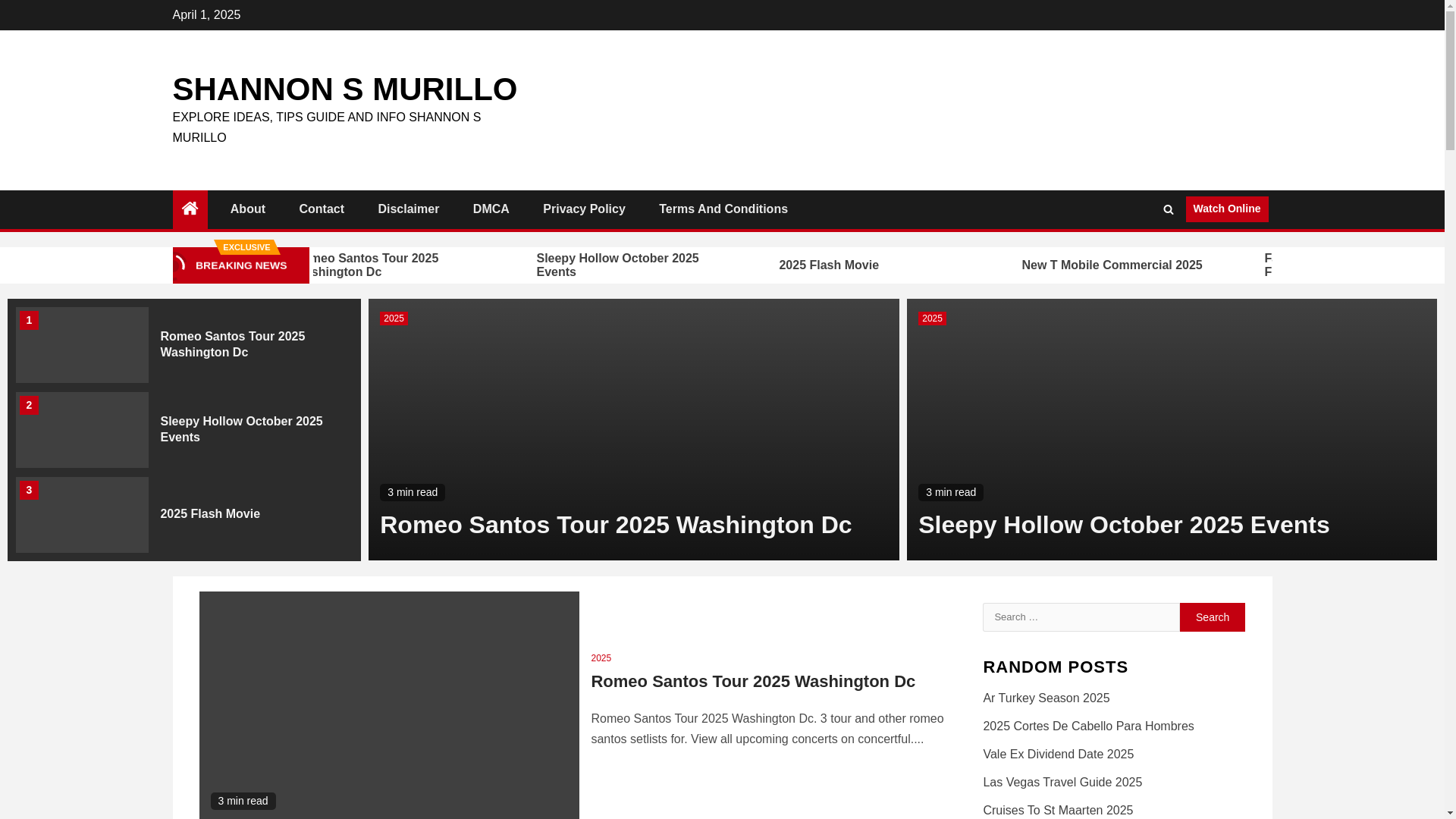 website screenshot of https://shannonsmurillow.pages.dev/
