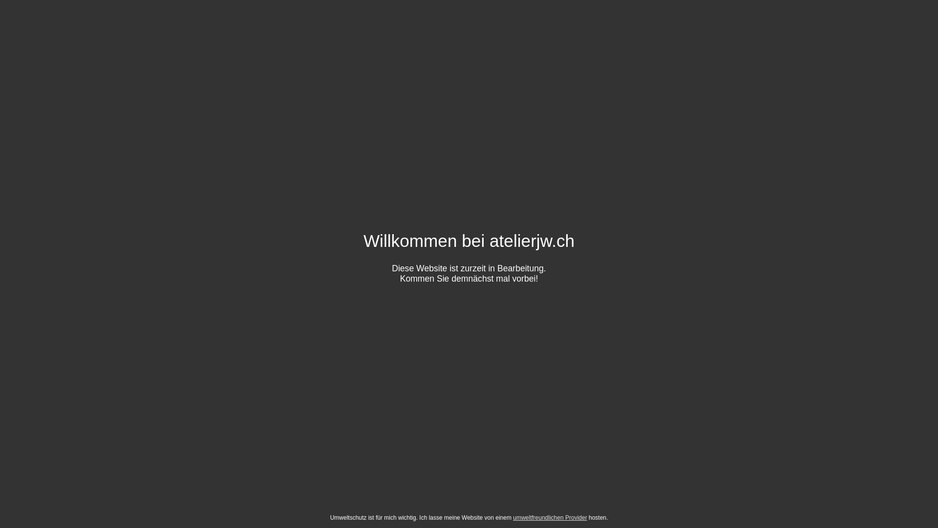 website screenshot of https://atelierjw.ch/