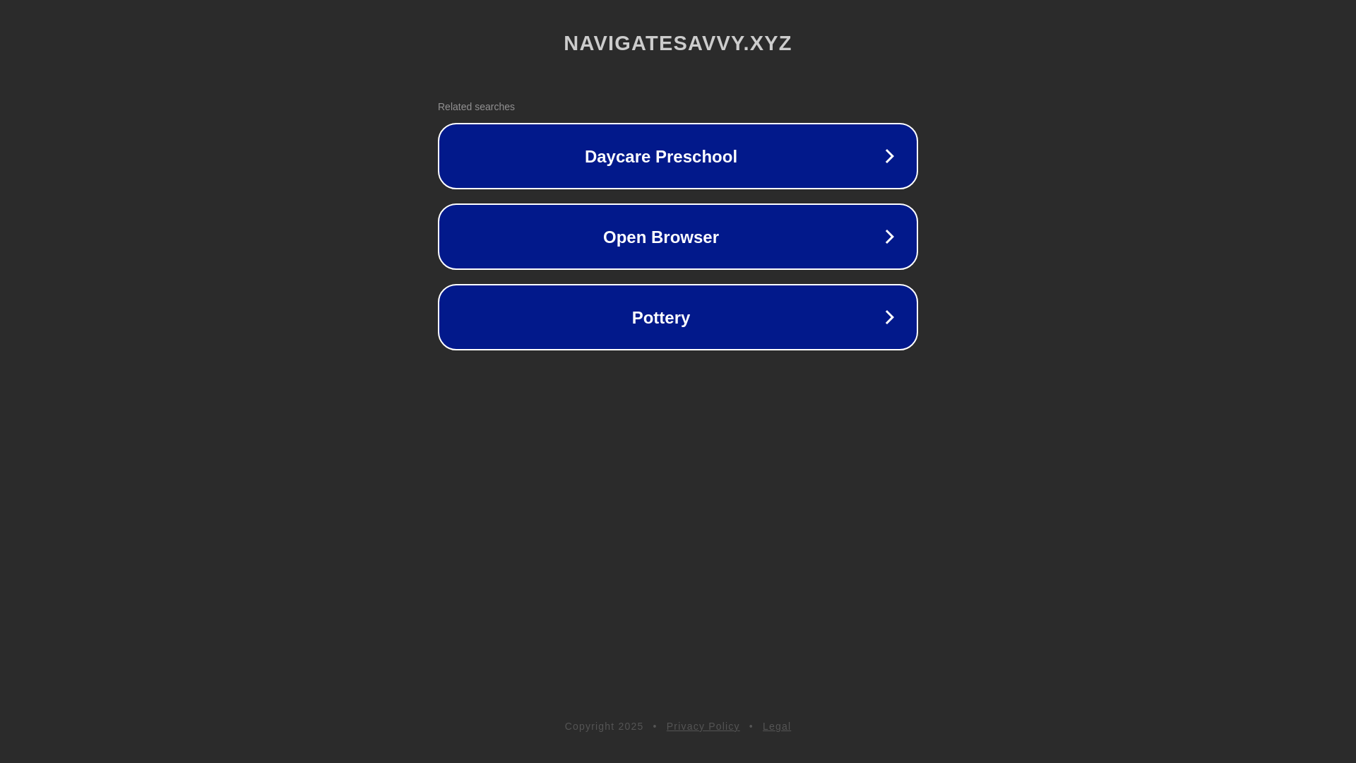 website screenshot of https://navigatesavvy.xyz/