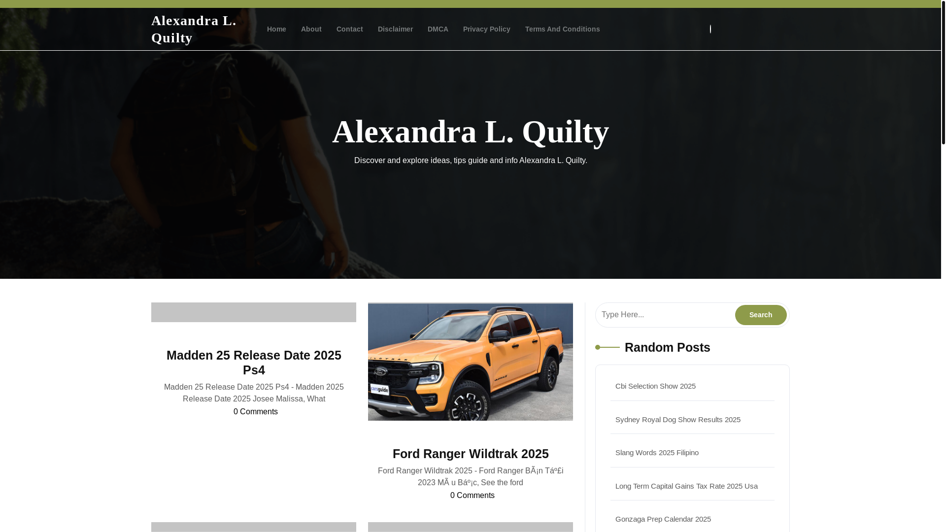 website screenshot of https://alexandralquilty.pages.dev/