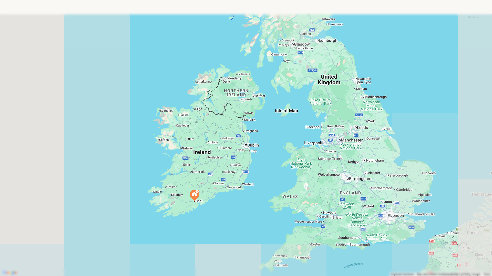 website screenshot of https://gafreviews.ie/