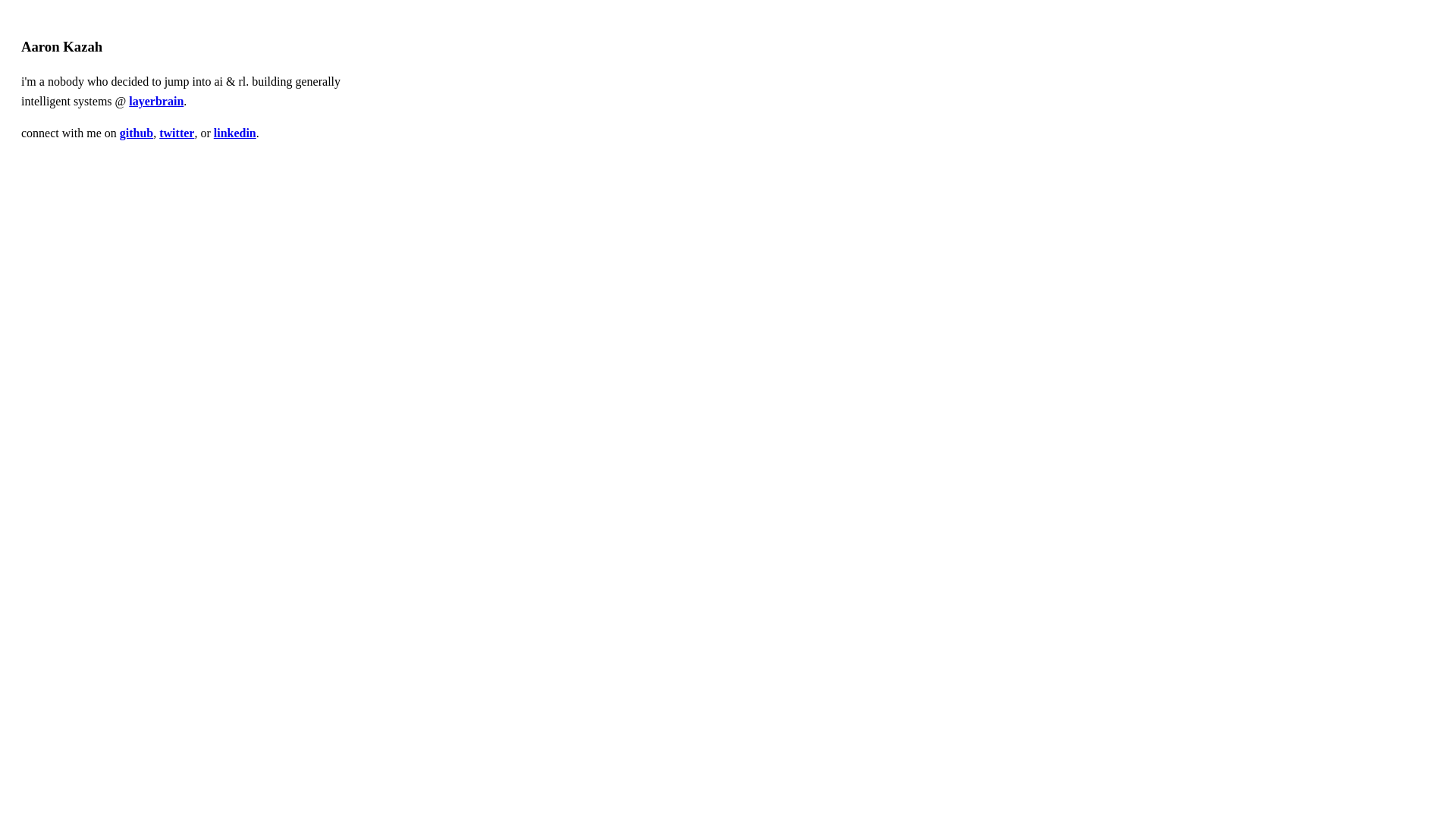 website screenshot of https://aaronkazah-com.pages.dev/
