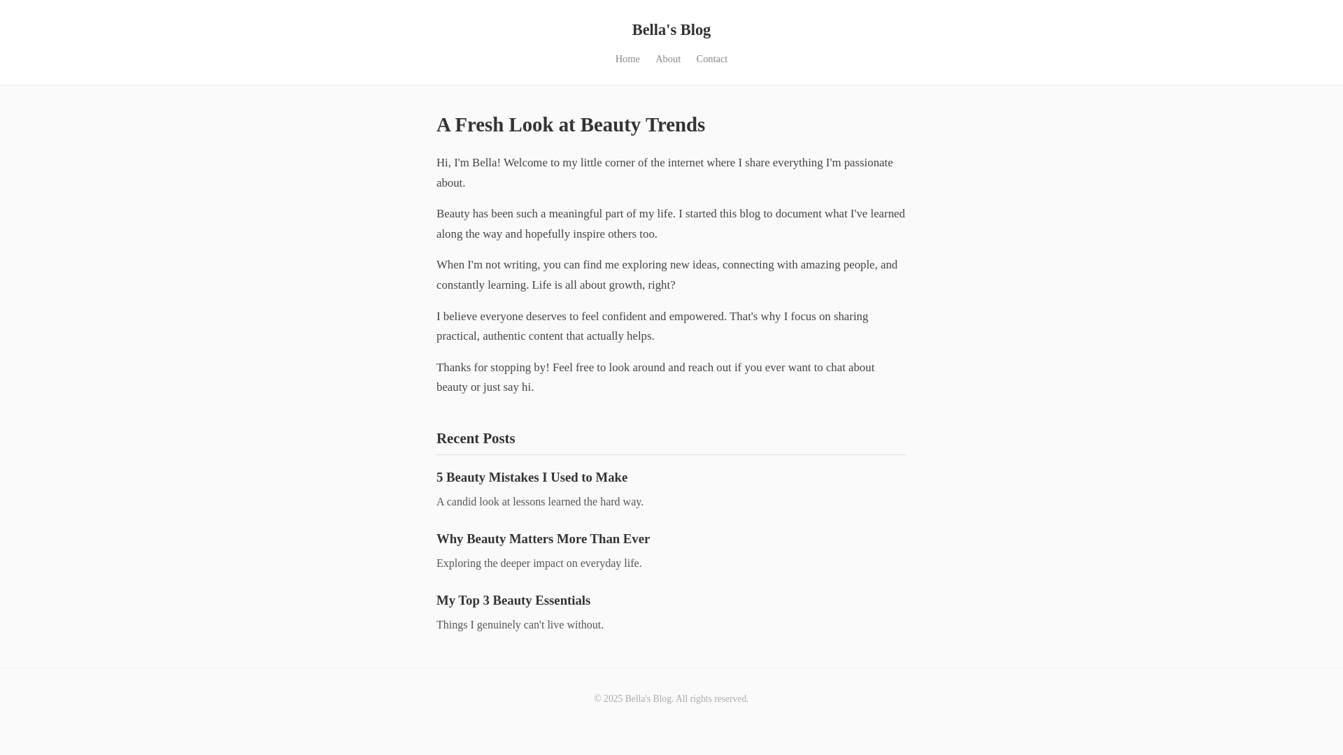 website screenshot of https://bellaconversation.info/