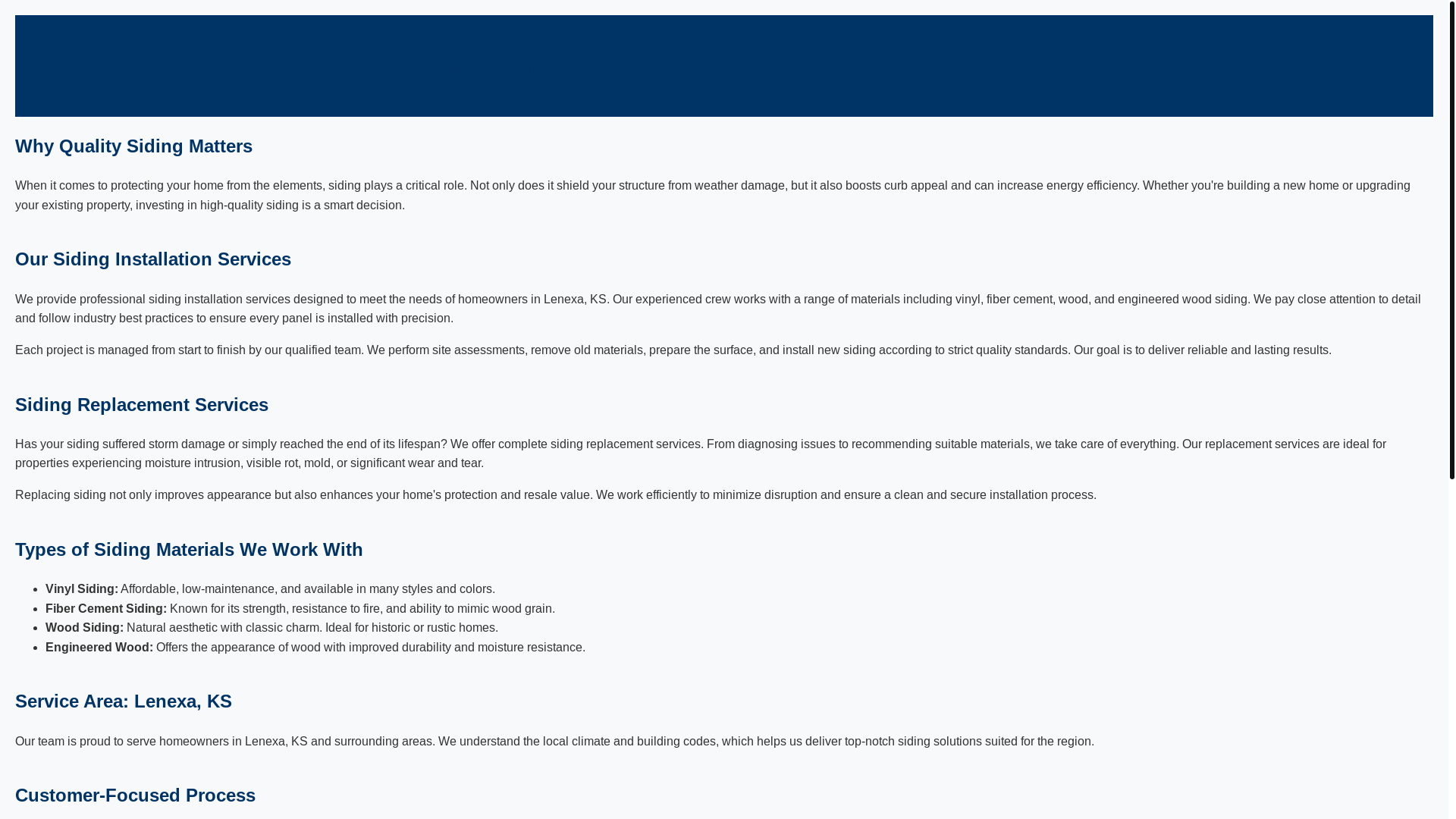 website screenshot of https://siding-installation-replacement-lenexa-ks.pages.dev/