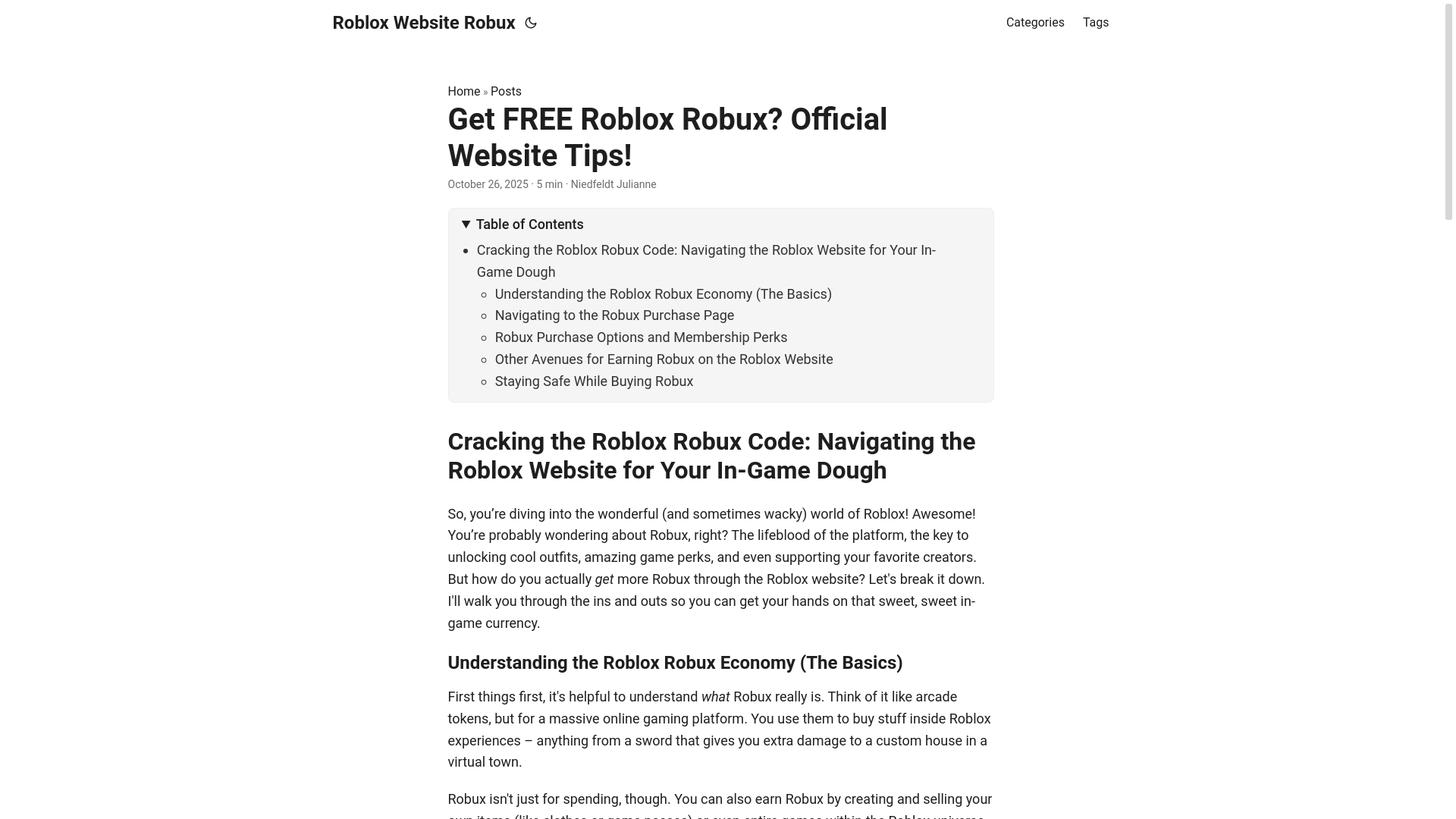 website screenshot of https://roblox-website-robux.pages.dev/