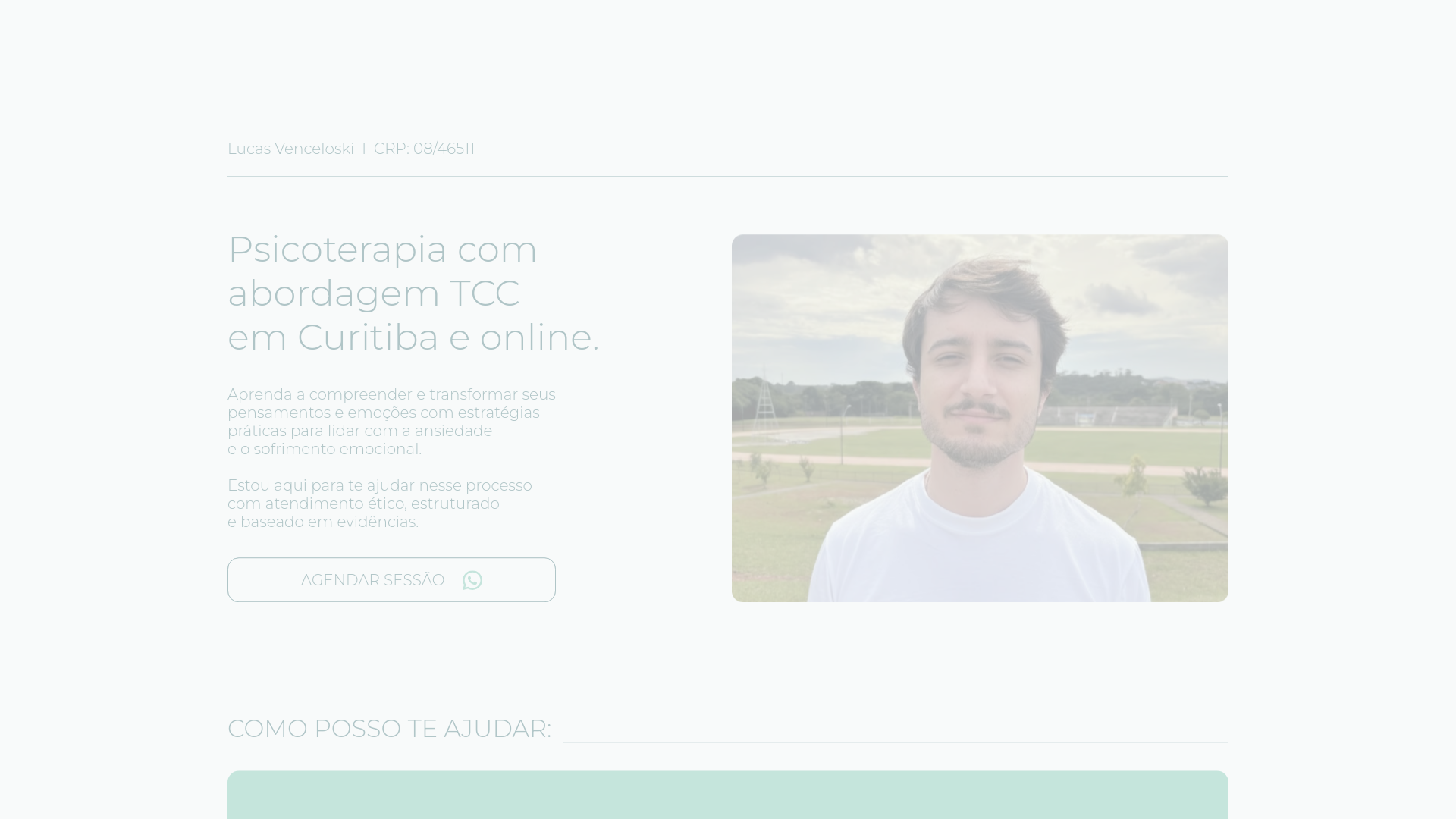 website screenshot of https://venceloski.com.br/
