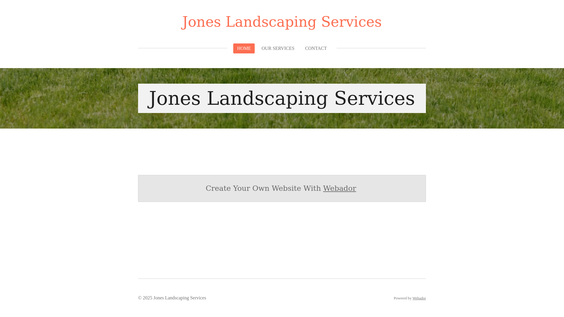 website screenshot of https://jones-landscaping-services.org/