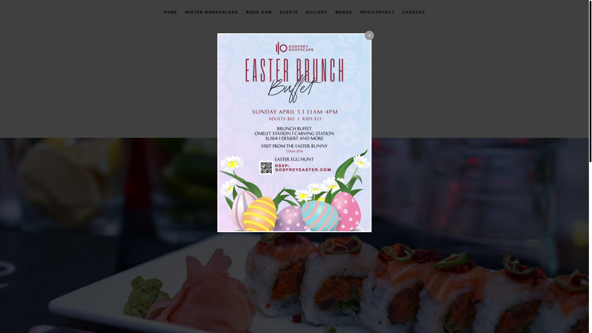 website screenshot of https://iogodfrey.com/menus/