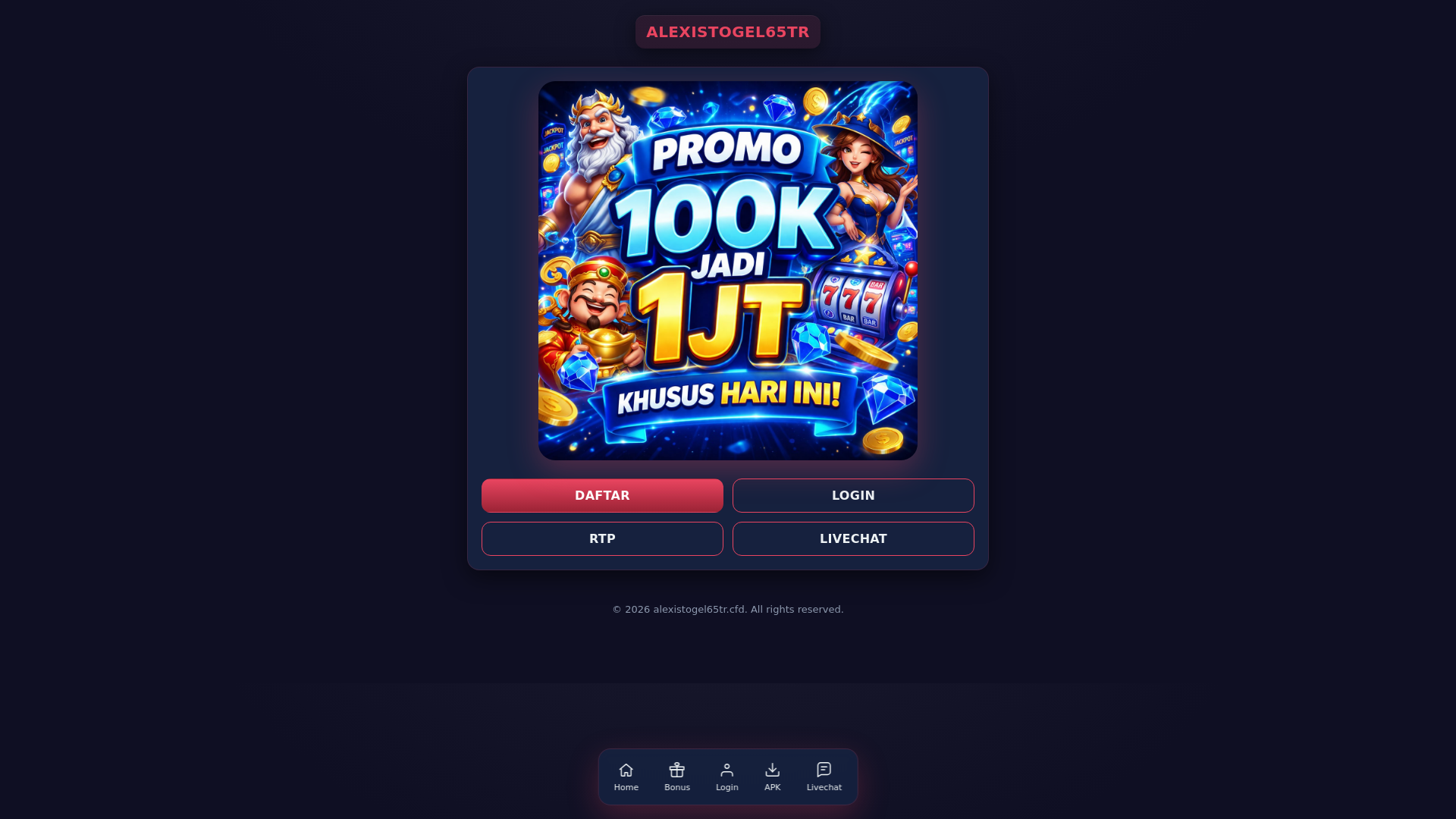 website screenshot of https://alexistogel65tr.cfd/