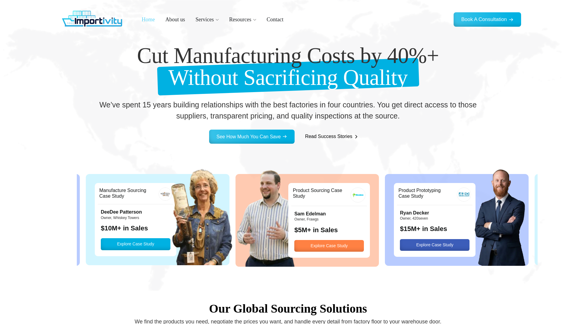 website screenshot of https://accessimportivity.com/