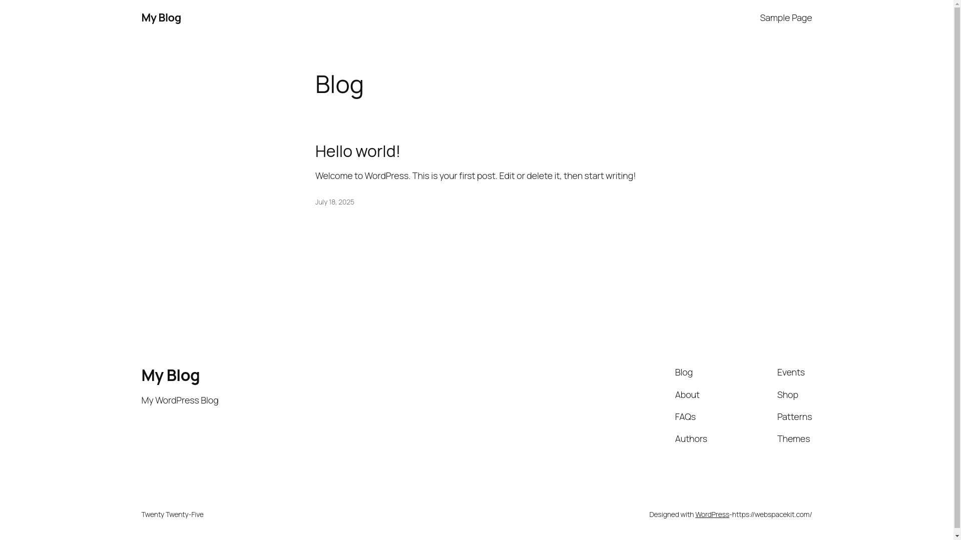 website screenshot of https://makemywebpresence.com/