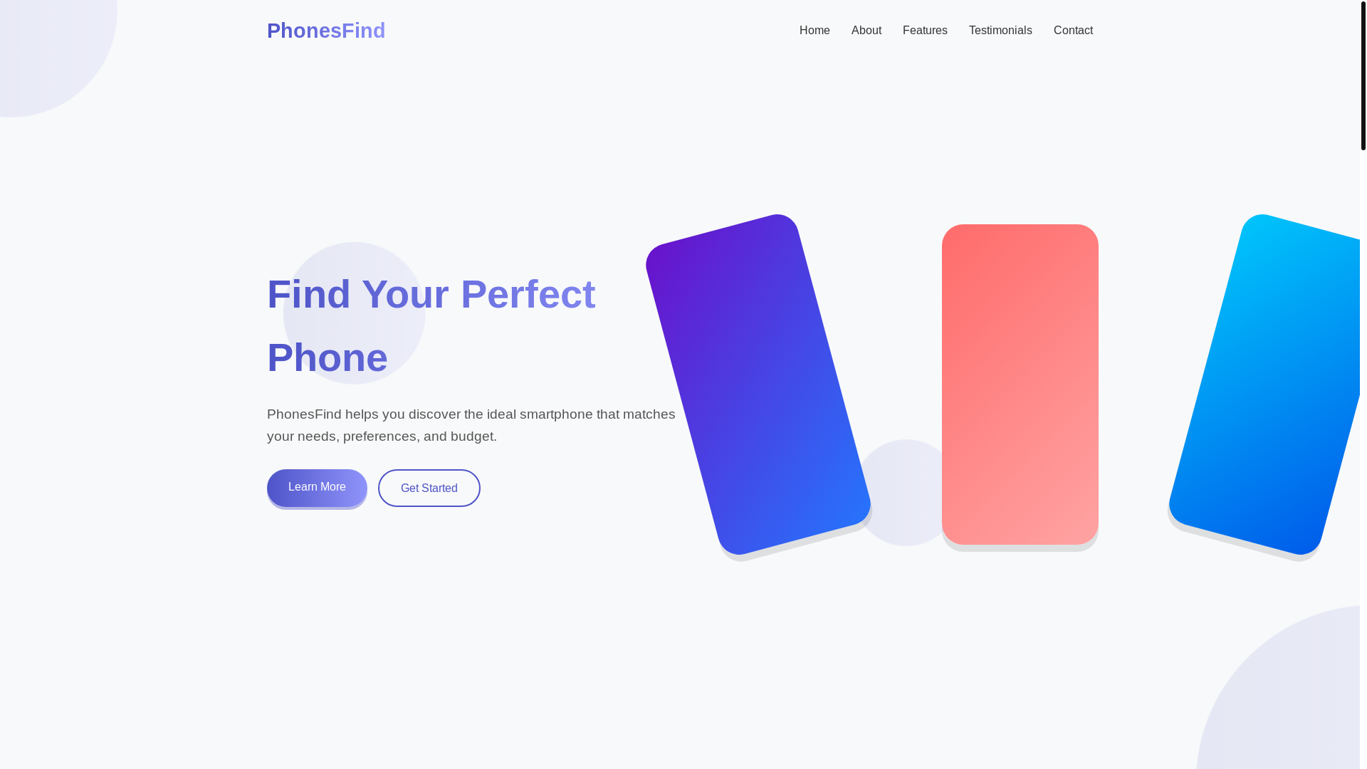 website screenshot of https://www-phonesfind-com.pages.dev/