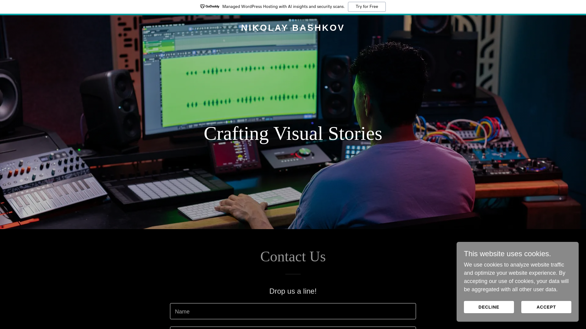 website screenshot of https://nikolaybashkov.com/