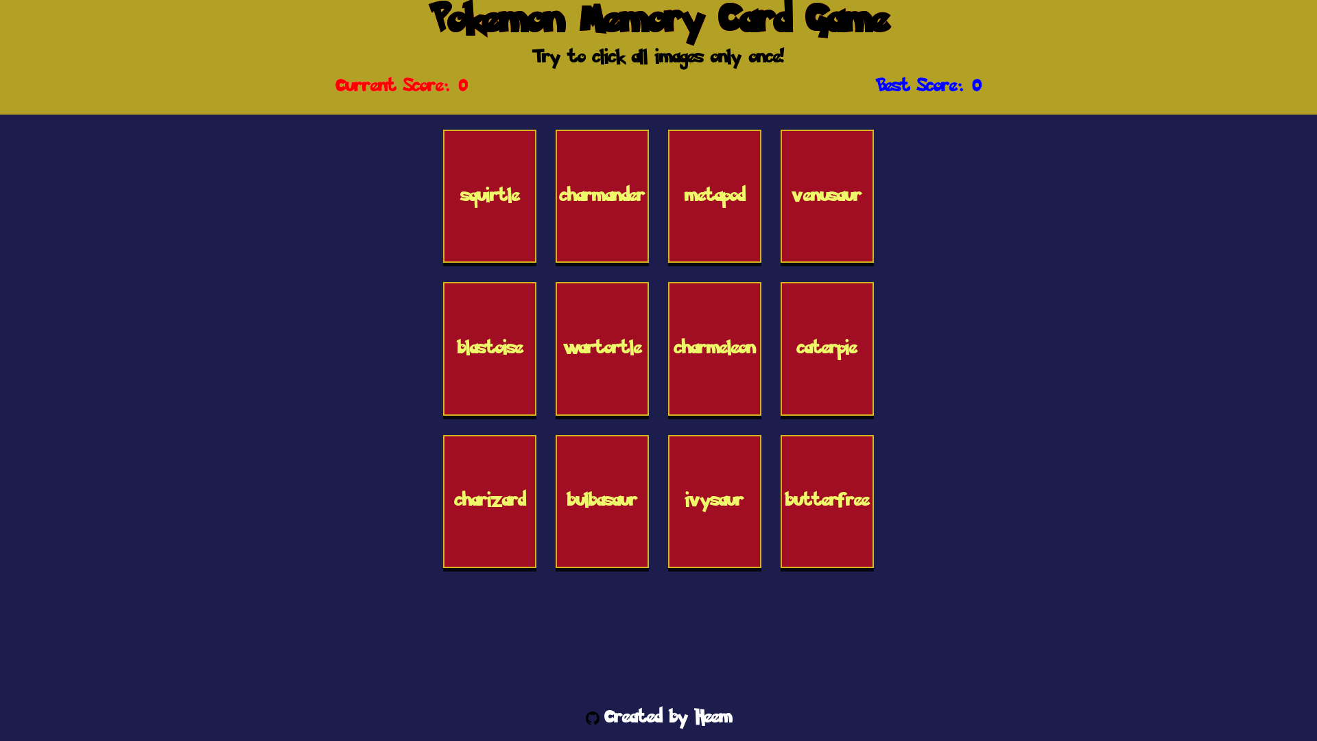 website screenshot of https://pokemon-memory-game-510.pages.dev/