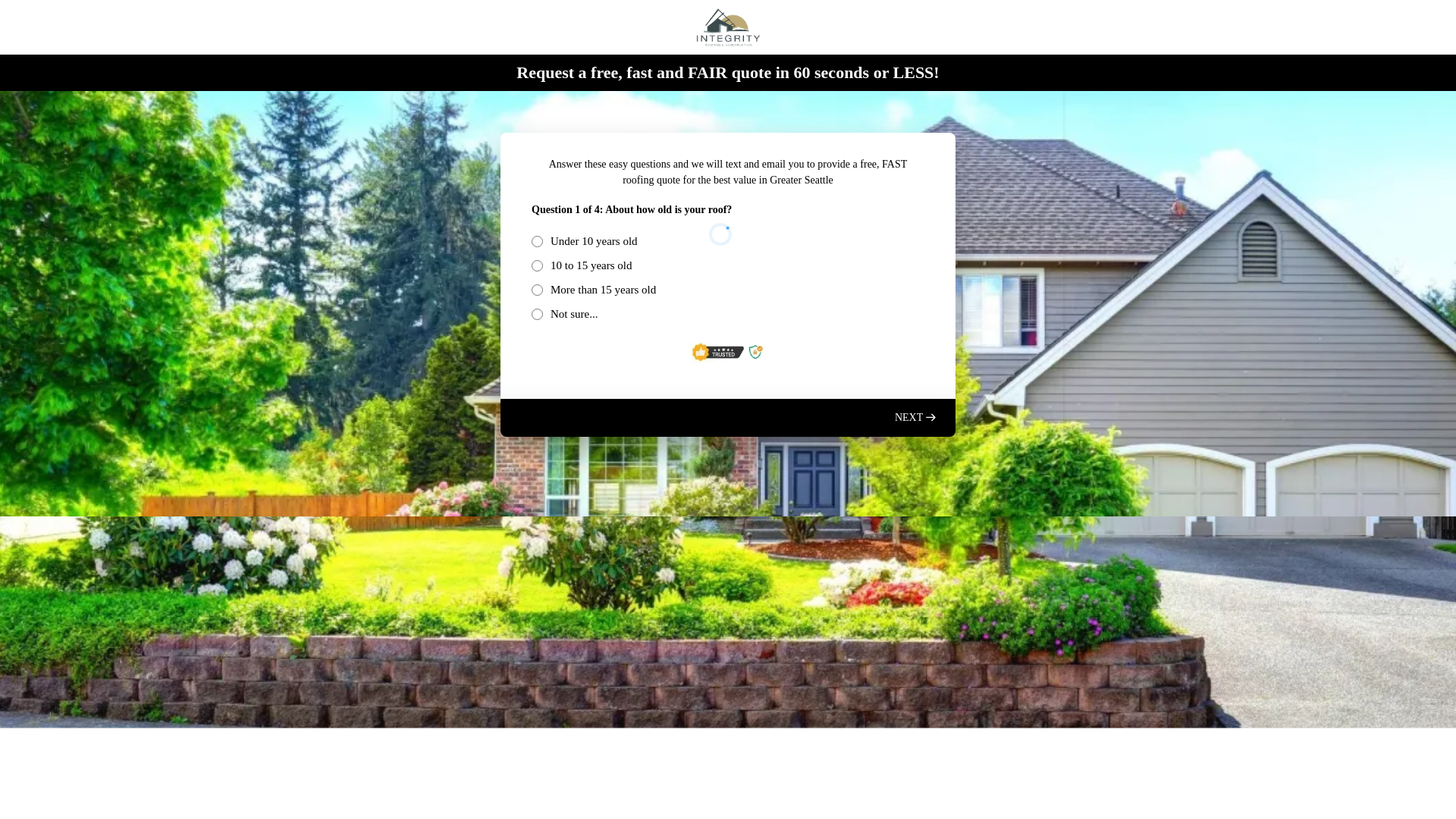 website screenshot of https://integrityrc.co/