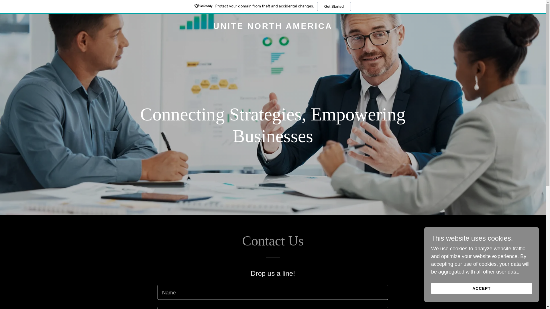 website screenshot of https://unite-na.com/