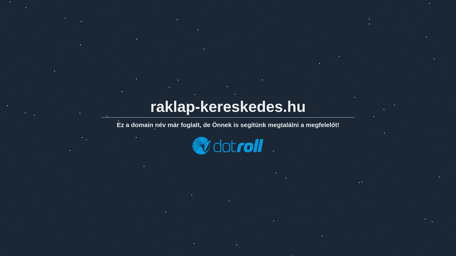 website screenshot of https://raklap-kereskedes.hu/