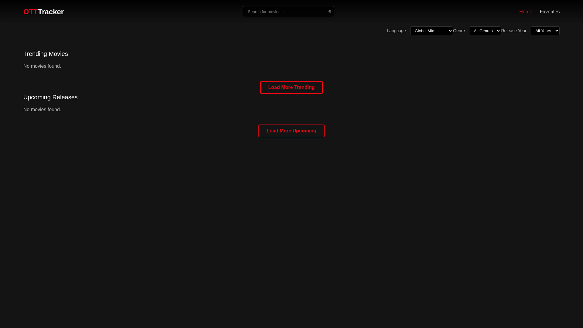 website screenshot of https://ottrelese.pages.dev/