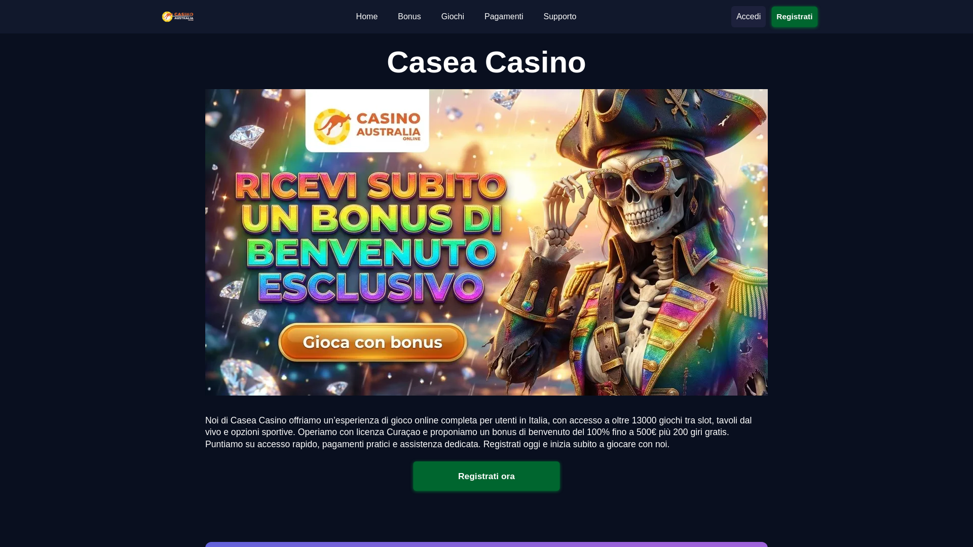 website screenshot of https://caseacasinos-it-49232.pages.dev/