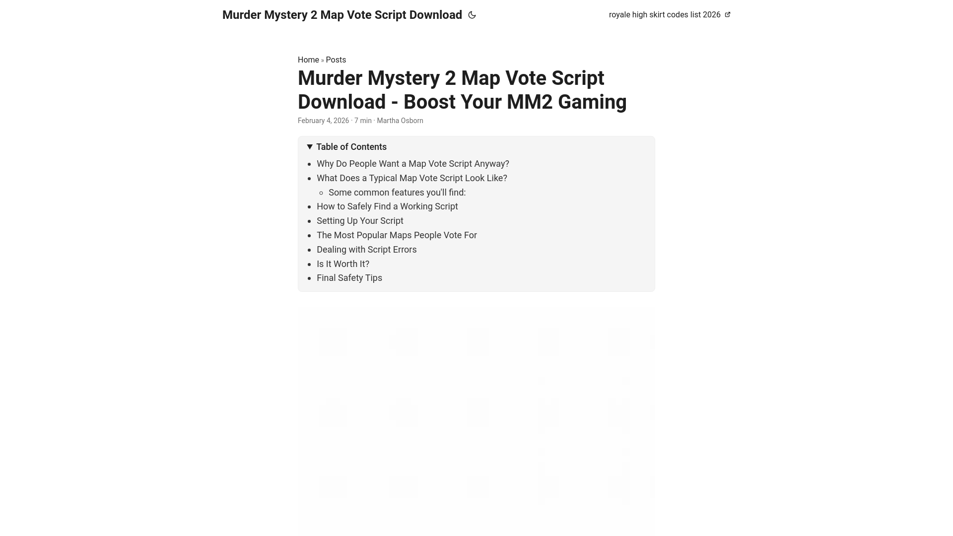 website screenshot of https://murdermystery2mapvotescriptdownload.pages.dev/