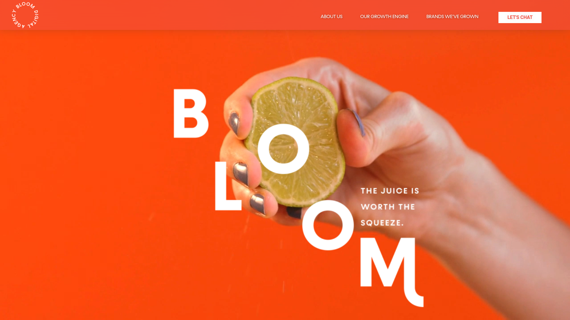 website screenshot of https://bloomdigitalagencyengine.info/