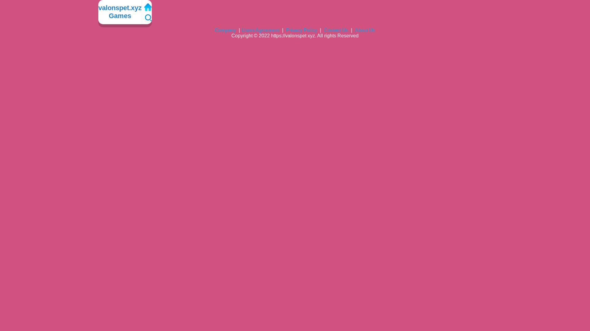 website screenshot of https://valonspet.xyz/