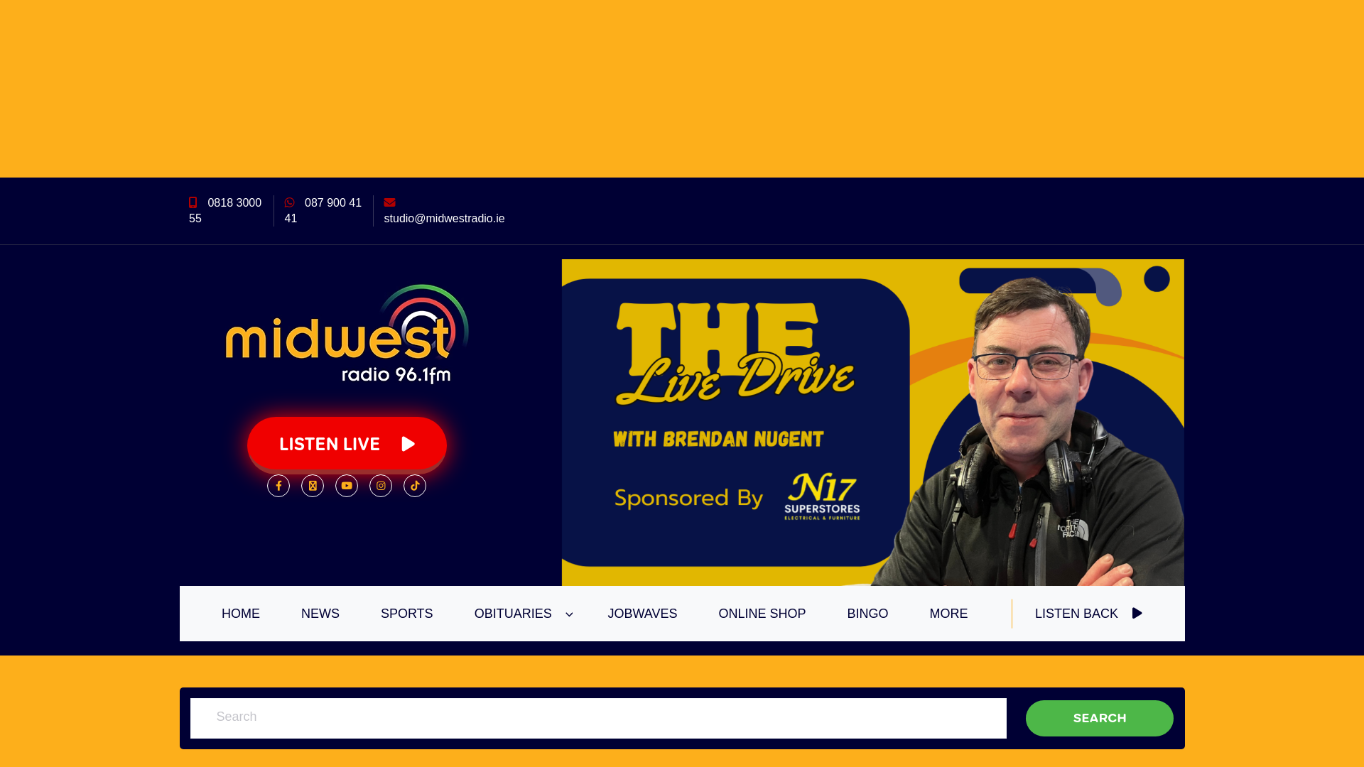 website screenshot of https://www.midwestradio.ie/news/ballymoe-born-priest-named-on-sainthood-pathway/